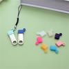 General Silicone Protections Sleeve for USB Drives with Hanging Rope Water & Dusts Resistant Flexible USB Stick Case