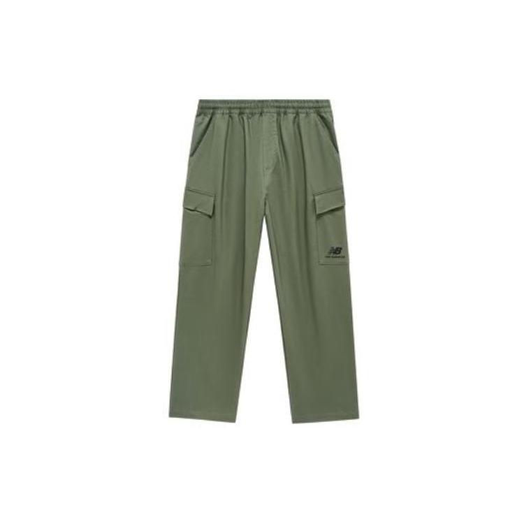 New Balance Logo Cargo Pants Asia Sizing  Olive Green  Men s AMP31333-DON L