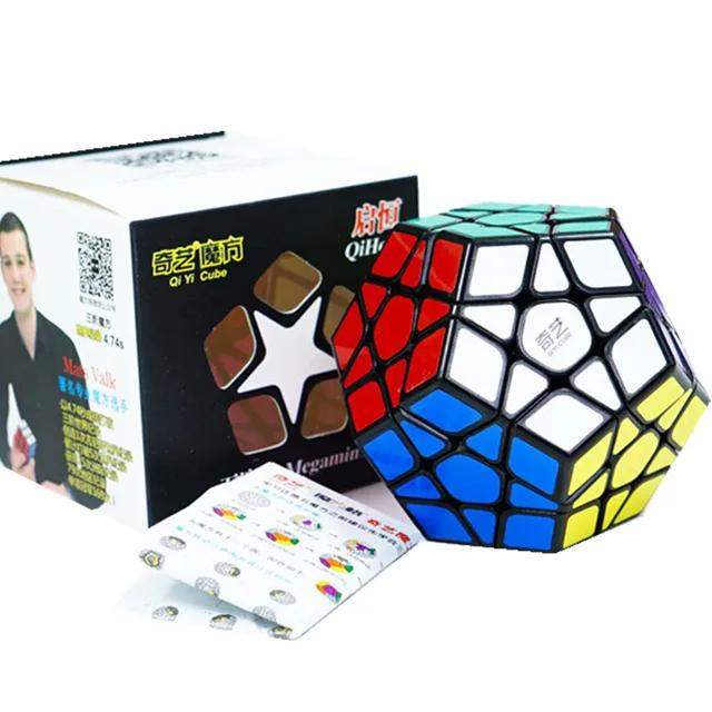 

QIYI Speed ​​Magic Cube 3x3x3 4x4x4 5x5x5 головоломка черные наклейки образование обучение Cubo Magico игрушки для детей