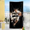 Ronaldo Celebrates Goal Beach Towel Super Soft & Absorbent Comfortable Lightweight Suitable for Swimming, Gym, Camping, Yoga Vacation