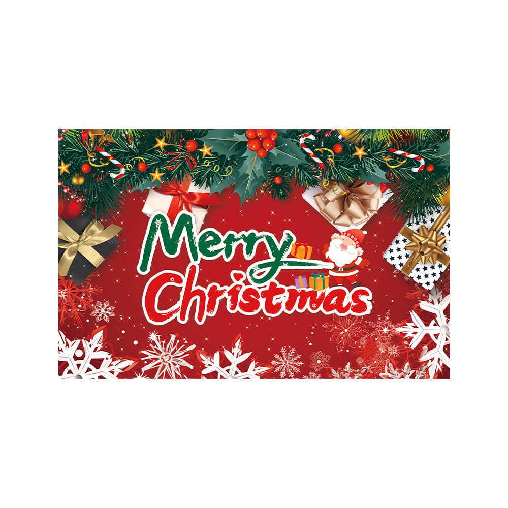 Christmas Backdrop Decorative Wall Cloth for Parties and Restaurants