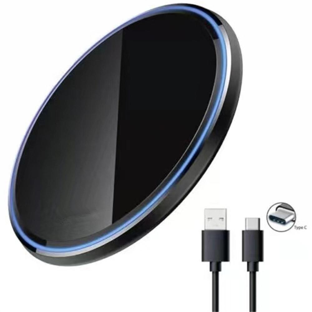 Wireless Fast Charger Charging Dock Pad Mat For Samsung Iphone Huawei 15W