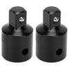 2pcs Chrome Vanadium Steel Socket Adapter Converter 1/2 to 3/8 Impact Socket Adapter  Sleeve Reducer