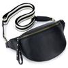 Genuine Leather Fashion Niche Fanny Pack, Messenger Bag, Large-capacity New Model, First-layer Cowhide Trend Breast Bag, Simple Shoulder Bag for Women