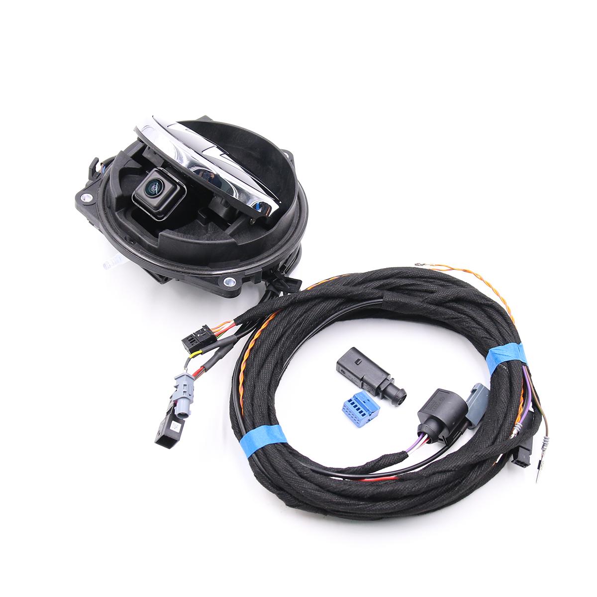 FOR NEW STYLE T-ROC PASSAT PA FACELIFT B8.5 POLO AW1 Flipping Badge Reversing Camera Emblem Rear View Badge Parking Camera NEW STYLE HIGHLINE фото