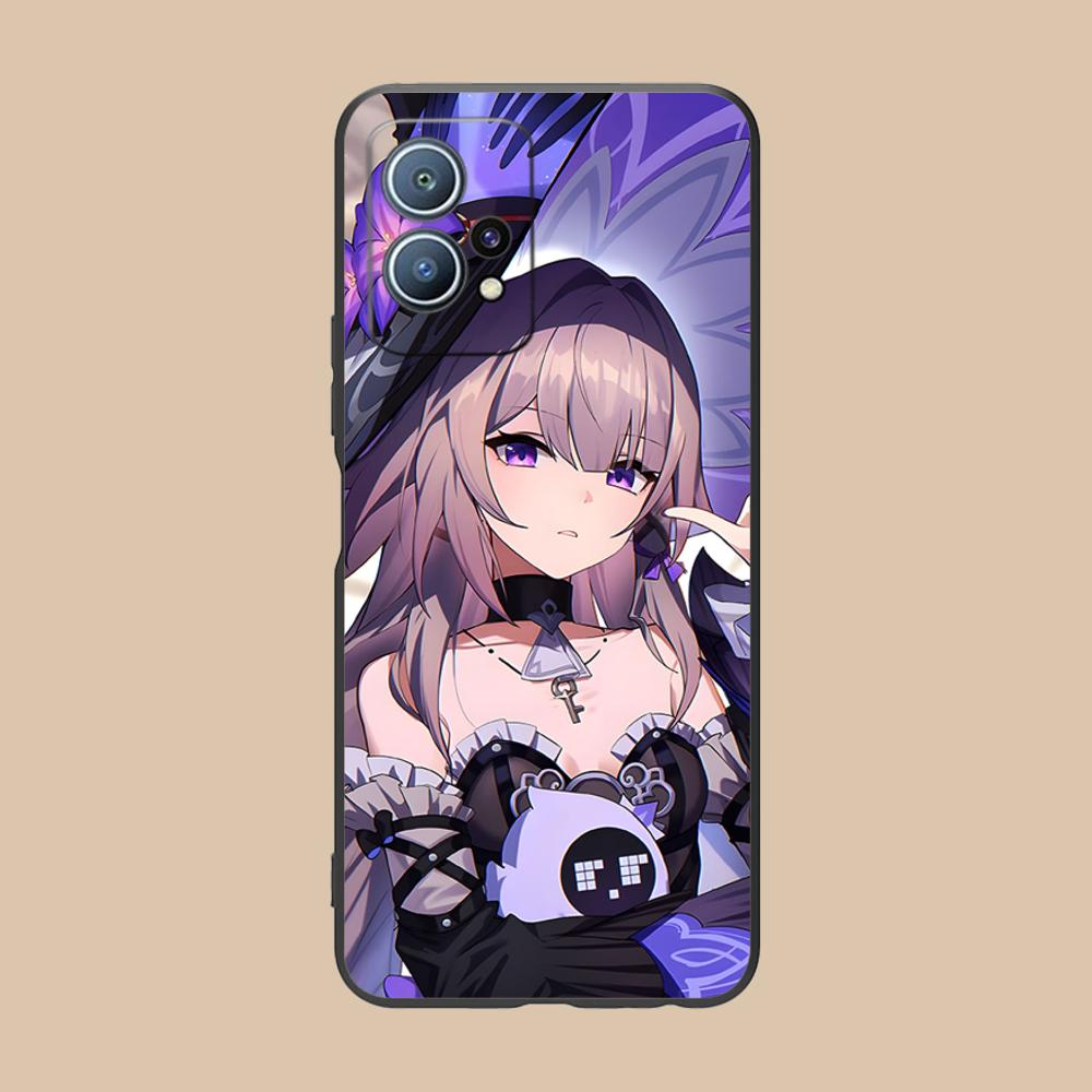 HSR Herta Matte TPU Mobile Phone Case for Huawei P60 P50 P40 P30 P20 P10 P9 P8 Pro Lite Plus Colorful Printing Cover