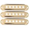 3Pcs Single Pickup Cover Brass 48mm 50mm 52mm Musical Instrument Accessories for ST SQ Electric Guitar