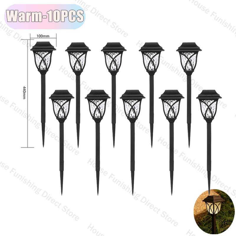 2025 Solar Yard Lights Bright Lawn Lights Outdoor Waterproof Led Solar Pathway Lights Landscape Path Lights Outdoor Decoration