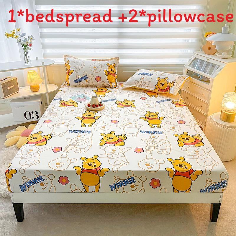 Toy Mouse Stitch Story Pattern Printing Bedspread Set Protective Cover