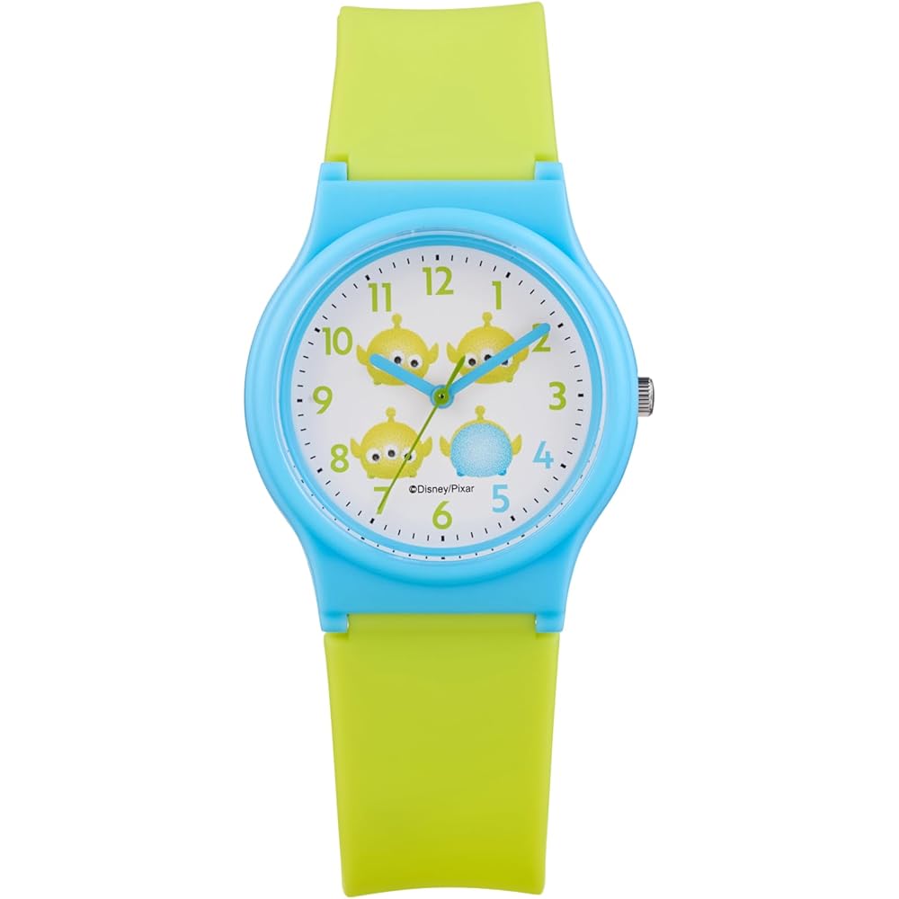 Citizen QQ Analog Watch Tsum Tsum Toy Story Alien Waterproof with Urethane Strap V06A-510VK