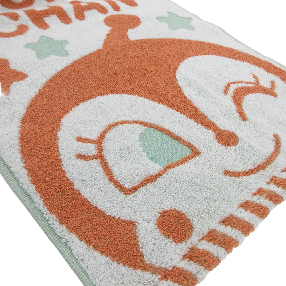 Marushin Anpanman Face Fluffy Bandai Towel, Dokin-chan, 891461, Marushin,