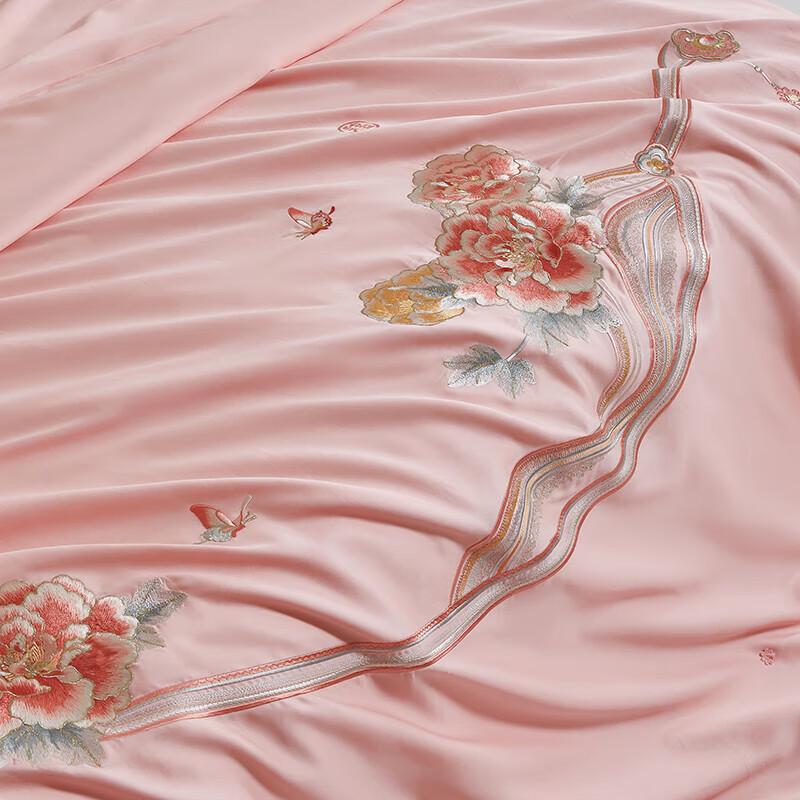 ZMN French Embroidered Mulberry Silk Four-Season Duvet