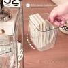 3 Layers Transparent Storage Rack Trolley Acrylic Rolling Cart with Hanging Basket Bathroom Acrylic Makeup Bookshelf organizer
