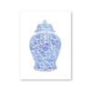 Blue and White China Magnolia Hydrangea Prints Chinoiserie Art Canvas Painting Gallery Wall Art Picture Poster Trendy Wall Decor