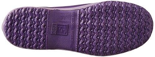 Fukuyama Rubber Women's Evian 2 Purple Boots, Size 25.0cm, Ideal for Farm Work