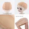 Dollwig BJD Wig Cap Set of 2 for 1/6 Scale Dolls 15.5-17.5cm Head Size Costume Accessories