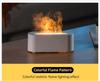Seven-Color Simulated Flame USB Aroma Diffuser for Home and Office