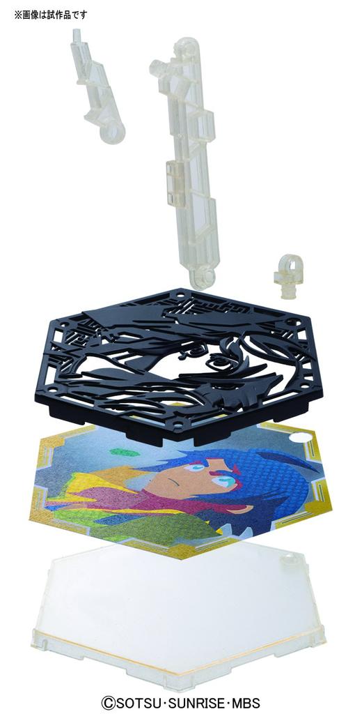 Character Stand Plate Mobile Suit Gundam Orphans Mikazuki Augus Iron-Blooded Iron-Blooded