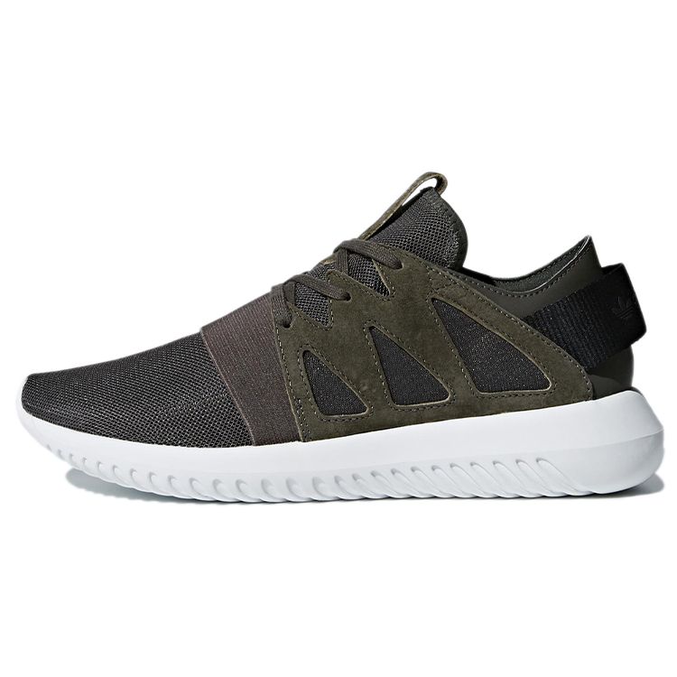 Adidas Originals Tubular Viral Lightweight Breathable Comfortable Low-Top Sneakers Women Sneakers Gray White BB2067
