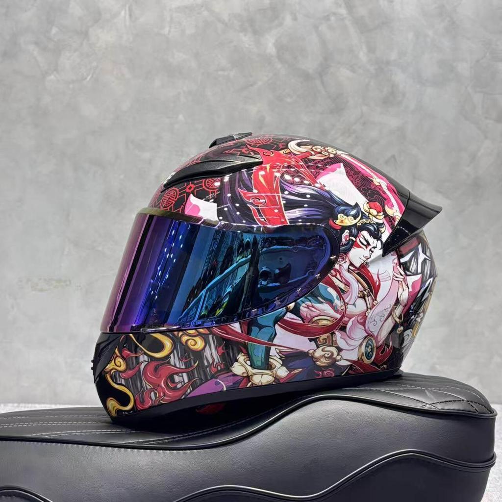3C Certified Bluetooth All-Season Windproof Full Face Motorcycle/Scooter Helmet for Couples