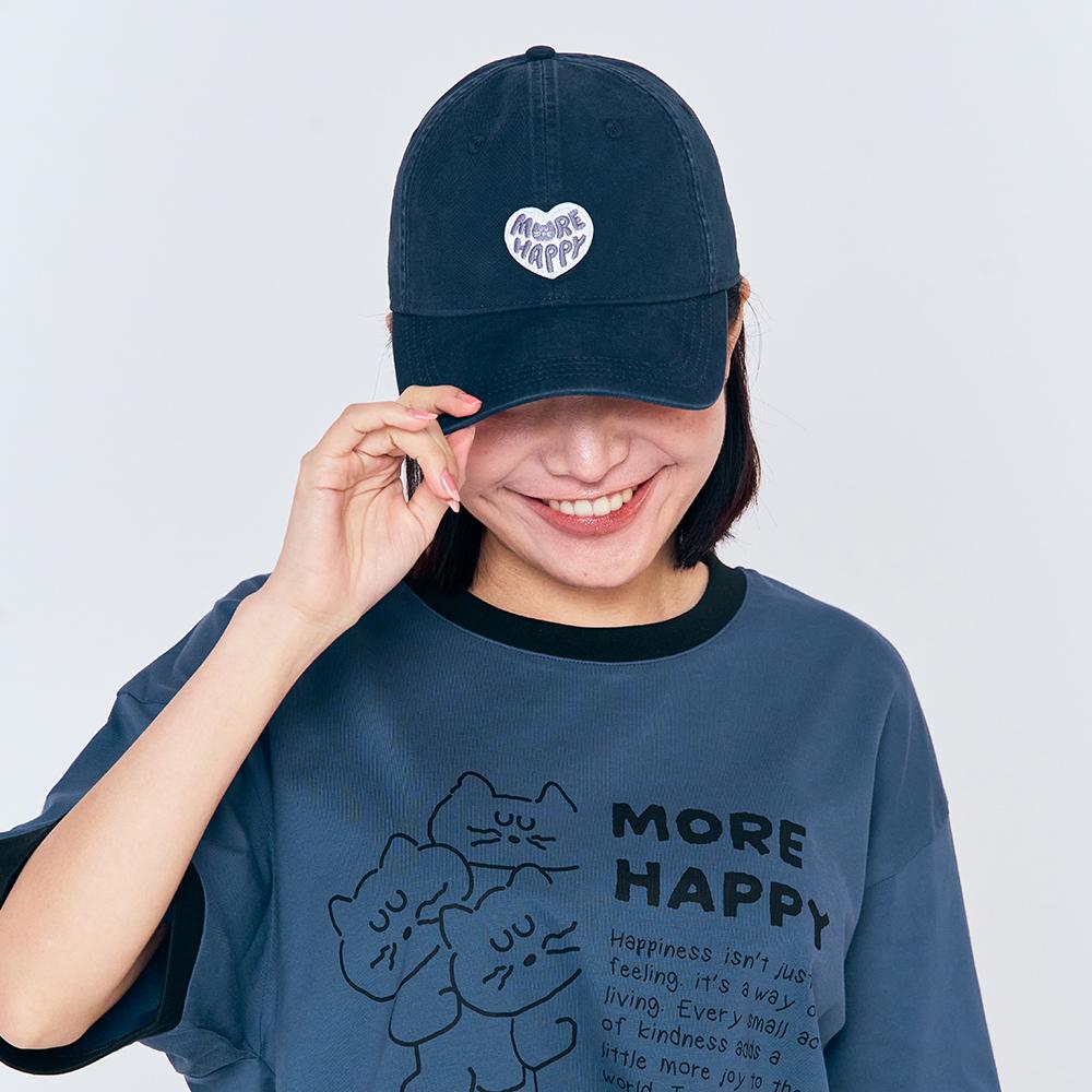 Beuleonchibeuladeo Brunch Brother Ball Cap More Happy Navy