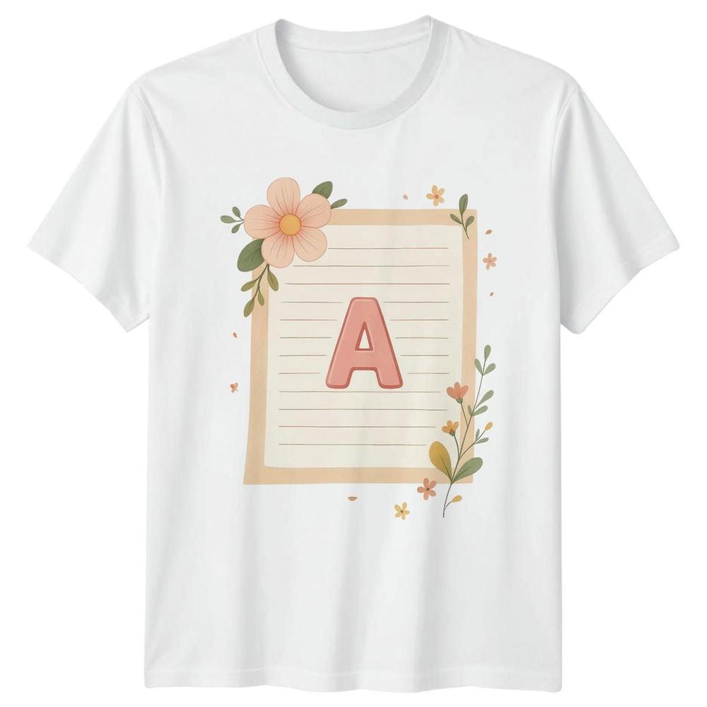 Open Book Flowers Reading Hobbies Unisexs TShirt Unisexs Tee Watercolor Graphic S