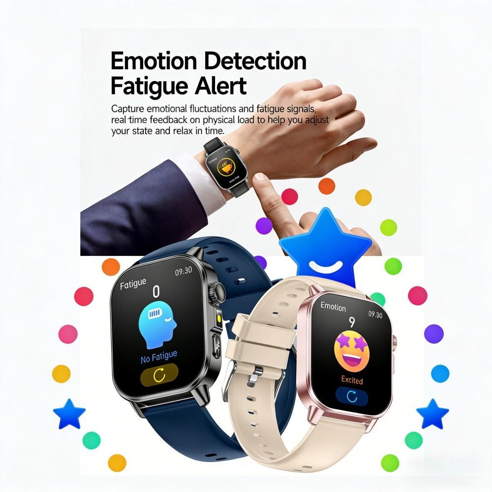 New Upgraded  Health SmartWatch BP Body fat BMI Monitoring Bluetooth Call Men 2026 Smartwatch