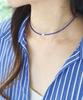 Racoha Pearl Heart Crystal Necklace (Silver 925)
