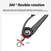 Heavy Type Saltwater Fishing Accessory Plastic Anti Drop Hook With Protective Soft Cover For Prolonged Marine Use