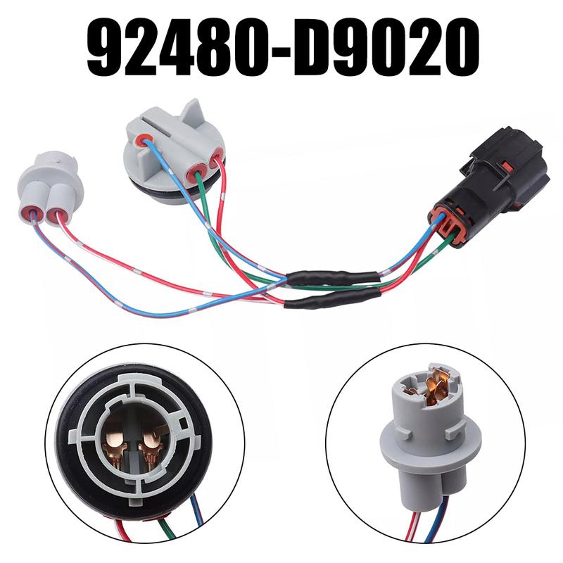 Lamp Socket Wire Rear Tail Light Socket ABS Material Easy Installation OEM Number 92480-D9020 For Kia Sportage