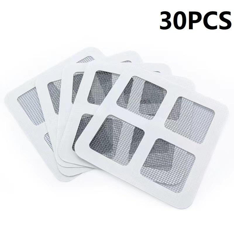 10/30/50PCS Drain Sticker Hair Catcher Bathroom Mesh for Hair Catcher Shower Filter for Bathroom Sink Shower Drain Hair Filter