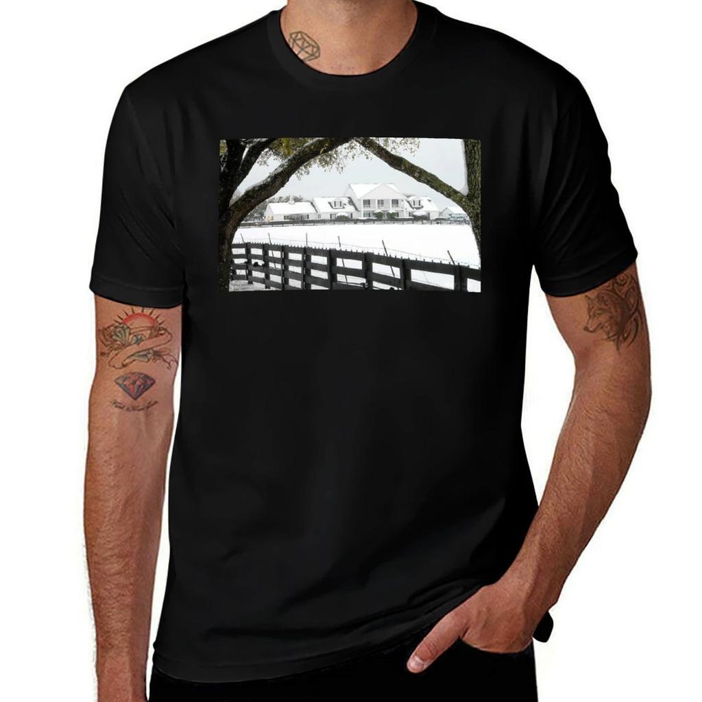 Southfork Ranch Home of Dallas TV MiniSeries TShirt Daily Wear Print TShirt