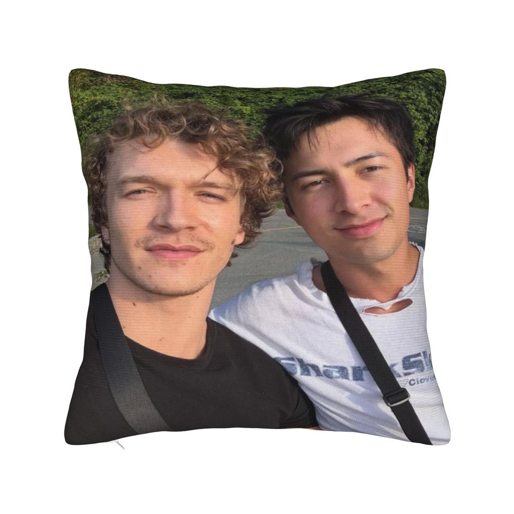 Seat Decorations Hudson Williams Connor Storrie Heated Rivalry Pillowcases Stuff  Pillow Covers Zippered Multi Size