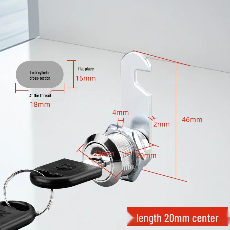 File Cabinet & Mailbox Cam Lock for Iron Lockers