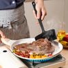 1Pc Wide Silicone Spatula Shovel Turner Nonstick Fried Shovel Spatula Silicone Wide Flexible Turner for Nonstick Cookware Egg