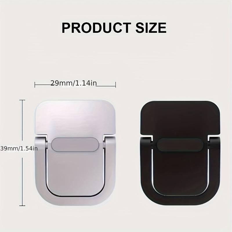 Foldable Ergonomic Laptop Stand – Invisible Portable Holder for 10-18" Notebooks, Tablets & Keyboards, ABS Material
