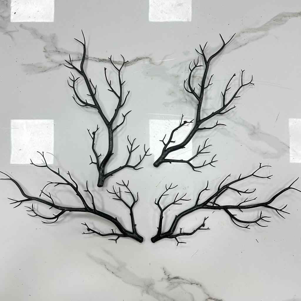 Halloween Simulation Dead Branches Halloween Black Fake Branches Eyeball Holiday Atmosphere Interior Decoration