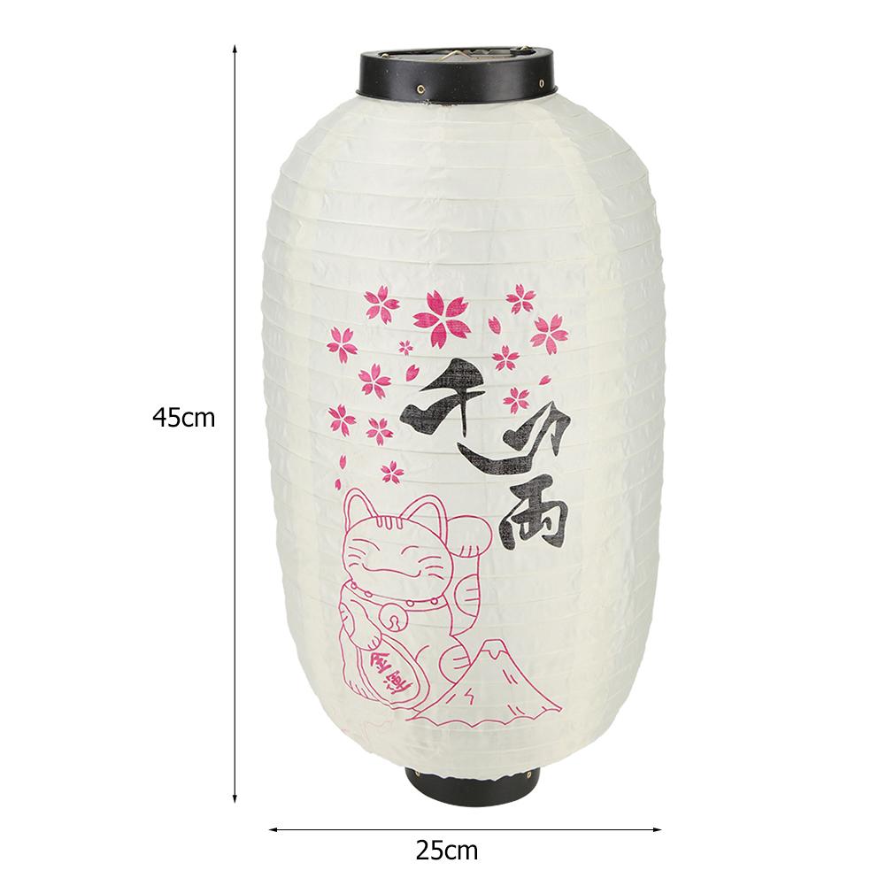 Hot Sale 10 Inch Japanese Lantern Party Decorative Lanterns Waterproof Bistro Restaurant Chochin Pub Party Decoration