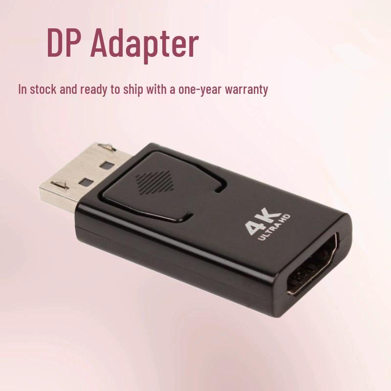 4K DisplayPort Male to HDMI Female Adapter