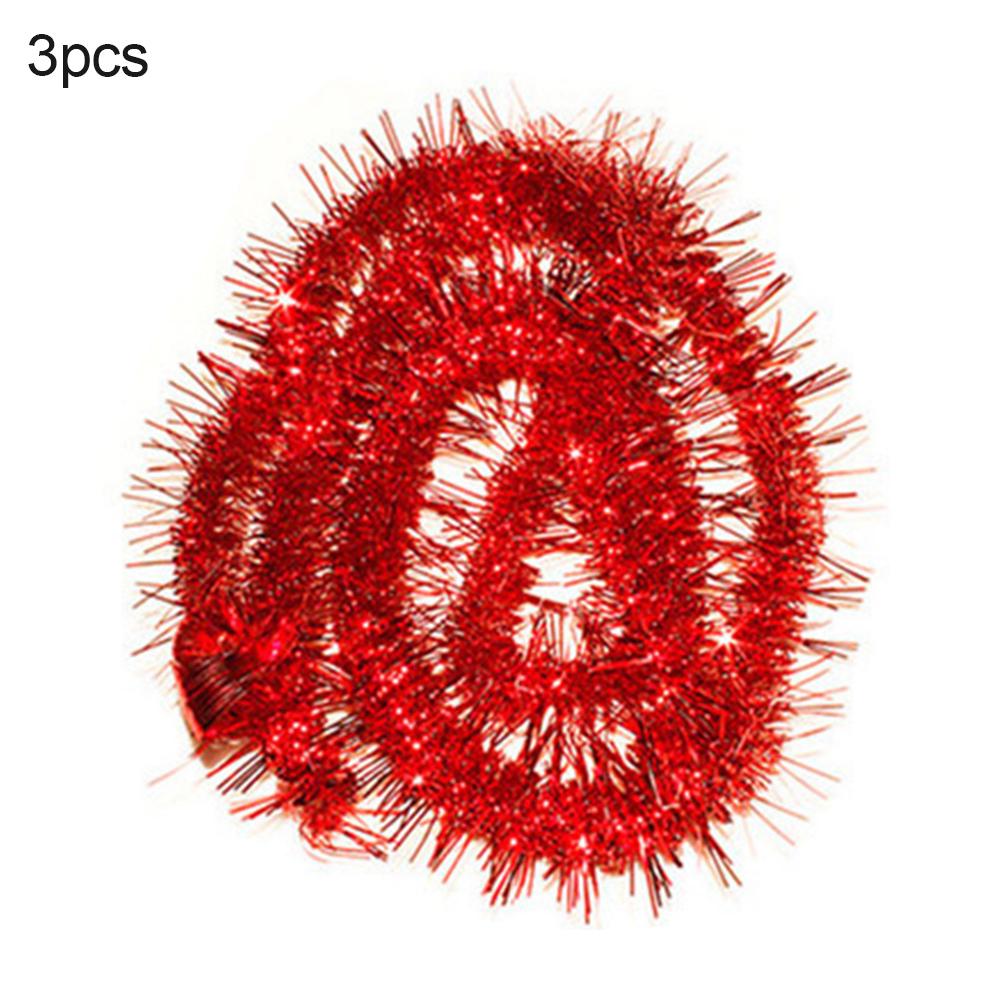 3 Stücke Girlande Ornament Lange Baum Hochzeit Party Lametta 2 m Dekorationen