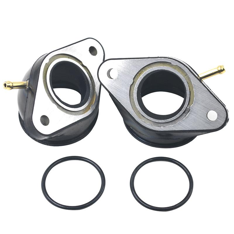 Carburetor Intake Manifold Pipe Interface Adapter For Yamaha XV400 XV 400 Virago 91-94 XV535 XV 535 88-01 XV500 XV 500 1992-1998