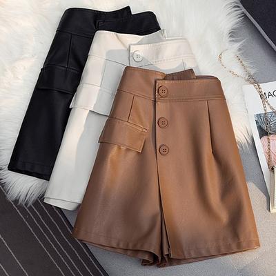 Kurzer Rock mit hoher Taille für Damen mit trendigem unregelmäßigem Saum und schlankmachendem Effekt