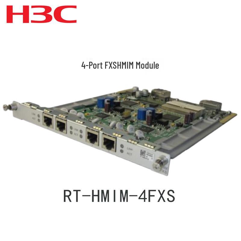 

H3C RT-HMIM-4FXS 4-Port FXS HMIM Module