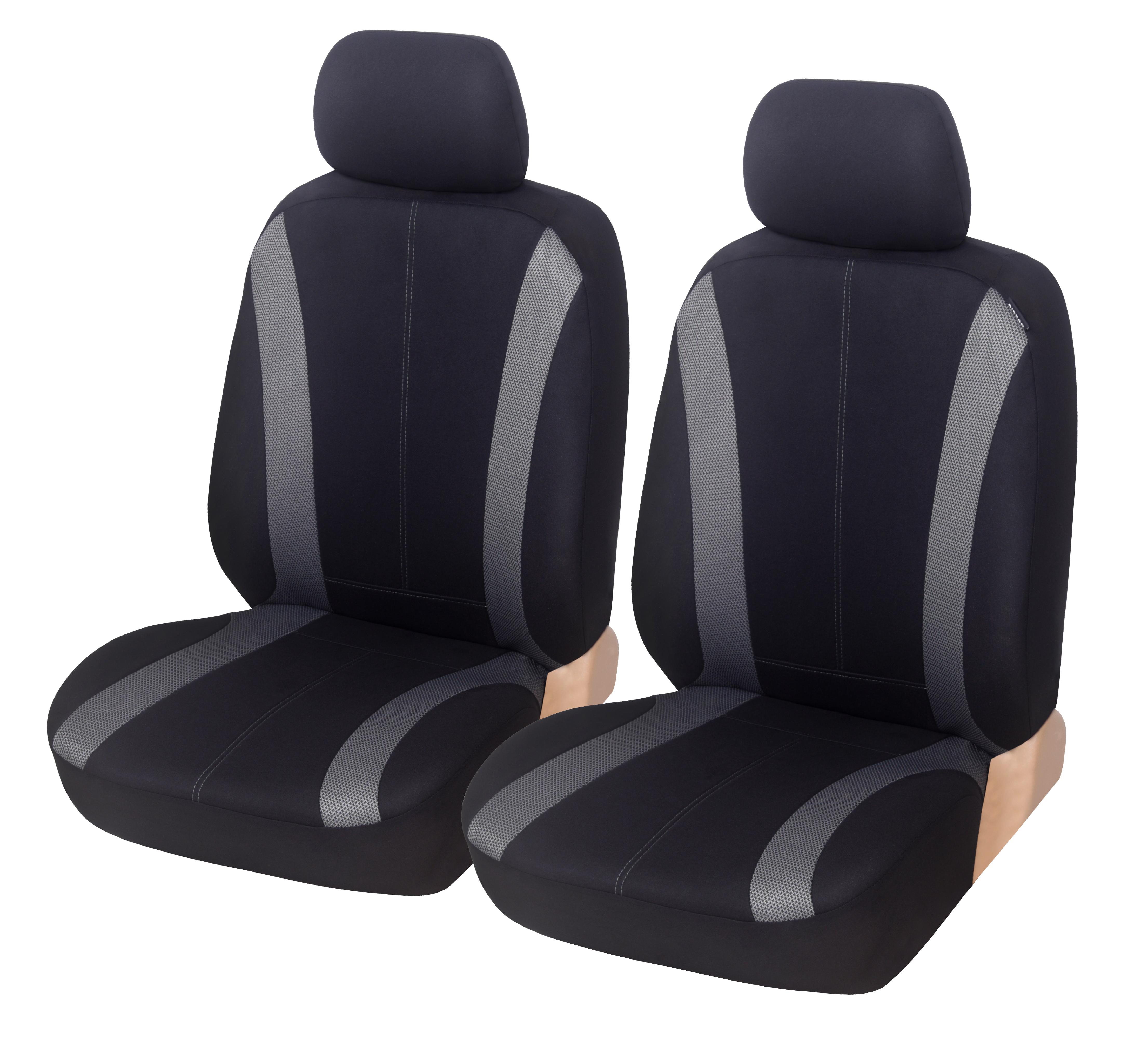 

Передний чехол на автомобильное сиденье, сетчатый чехол 3 мм, боковой серый жаккардовый чехол на сиденье автомобиля