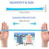 6pcs Towel Bands Silicone Rubber Towel Bands 12x0.4 inches for Beach Chair Stretchable Chair Bands Beach Towel Clips for Beach Pool & Cruise Chairs