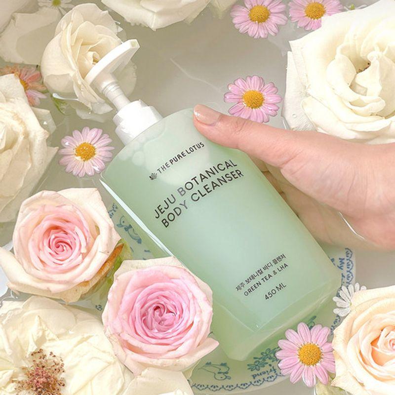 THE PURELOTUS Jeju Botanical Body Cleanser 450ml single