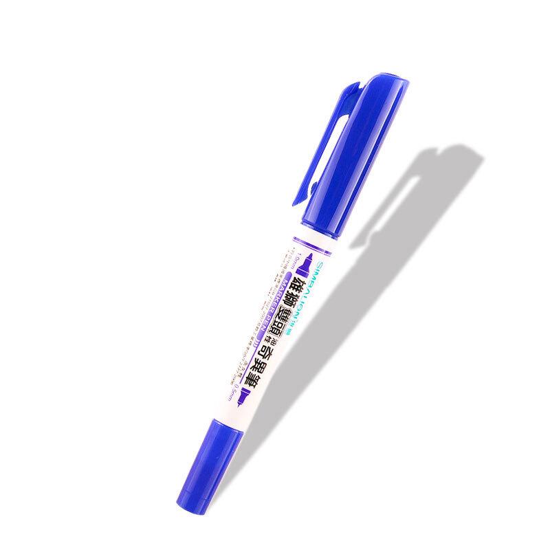 

Lion 685 Double-Headed Oily Marker Pen - Red, Blue, Black