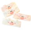 New Cartoon Animal, Little Pig, Coral Velvet Hair Band, Face Wash Headwear, Hair Band, Women's Mask, Cute Hair Band