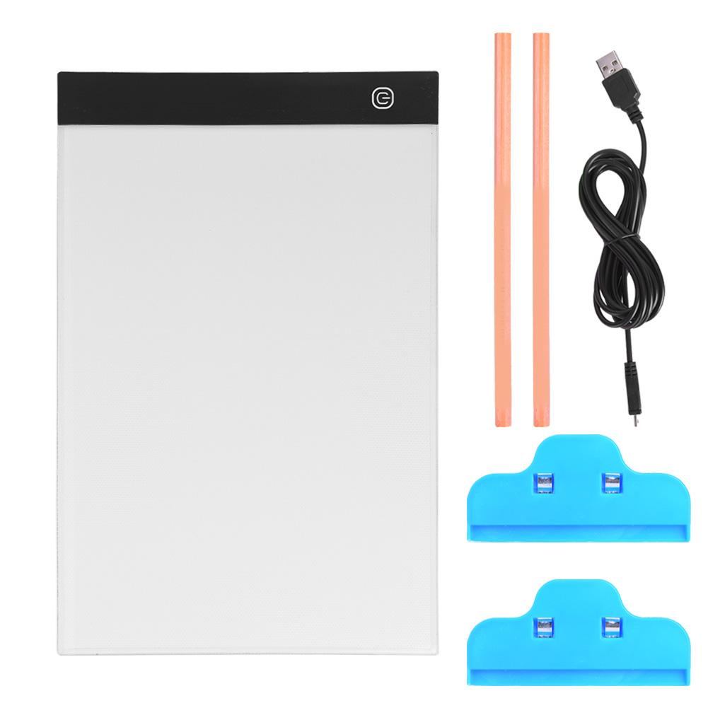 

A4 Copy Board Tracing Light Pad Stepless Dimming Drawing Tablet Sketching Pad
