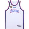 Li Ning CBA Series Brand Logo Casual Comfortable Letter Sports Basketball Jersey Alliance Edition 24-25 Season Tianjin Team Men Jersey AAYU483-1
